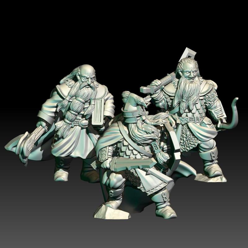 KZKMINIS - August 2023 - Dwarven Rangers