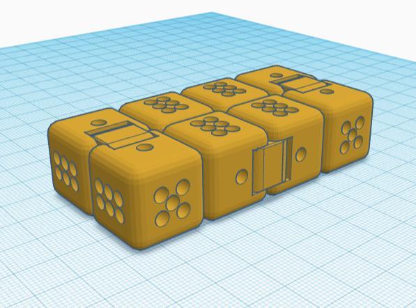 Infinity cube Dice
