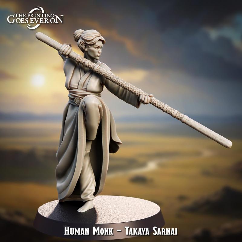 Human Monk - Takaya Sarnai - Presupported