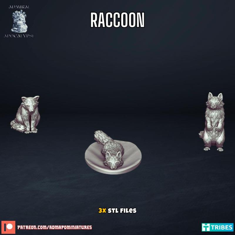 Raccoon (Pre-supported)