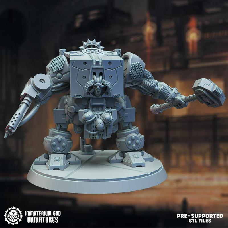 Iron mechabrute + weapons (modular)