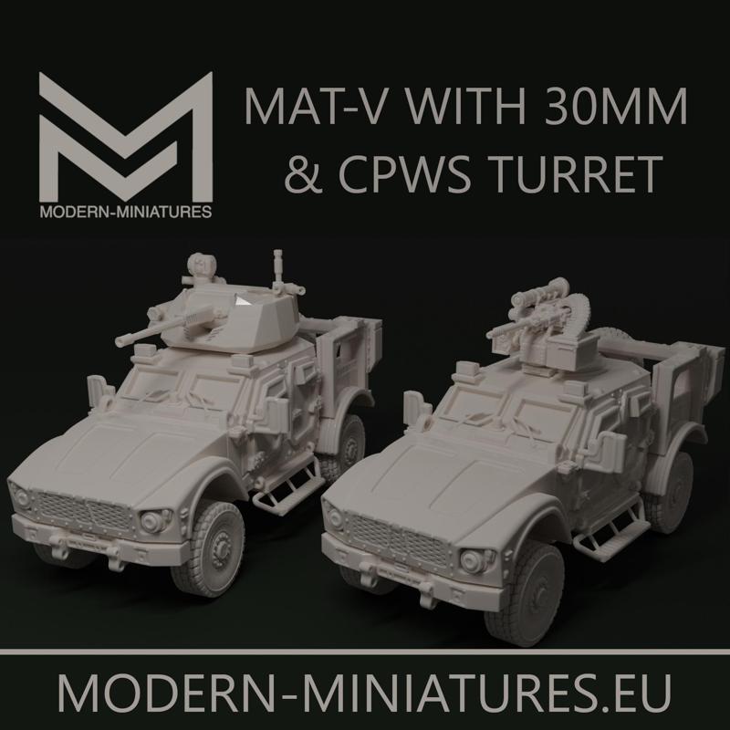 MAT-V with 30mm RWS & CPWS Turret