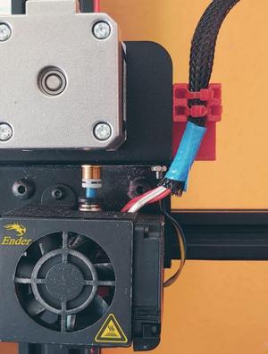 Hotend Strain Relief Ender 3 - for direct drive modification