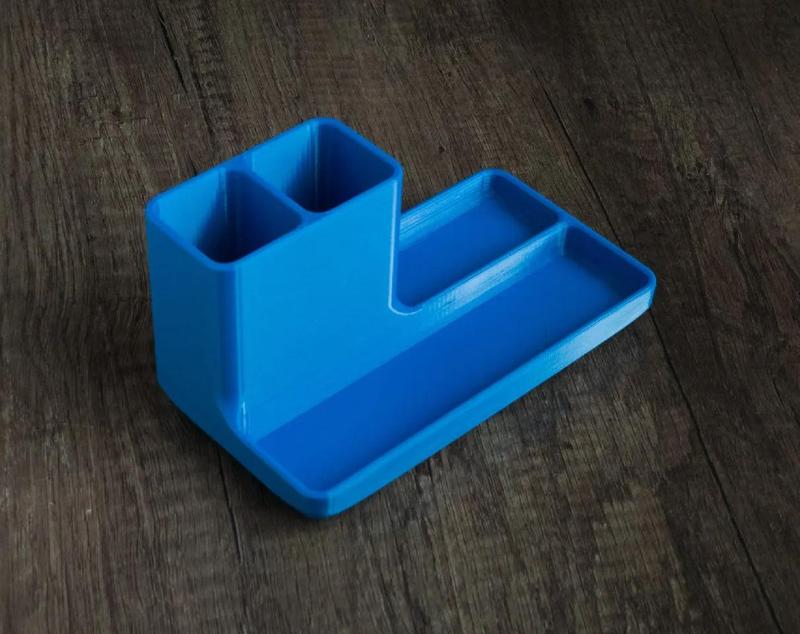 Desk Organizer Tray with Pen Stand.   