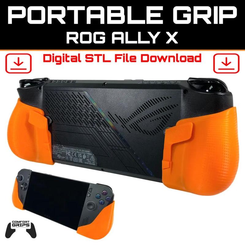 Asus ROG Ally X Portable Grip Case Accessories   