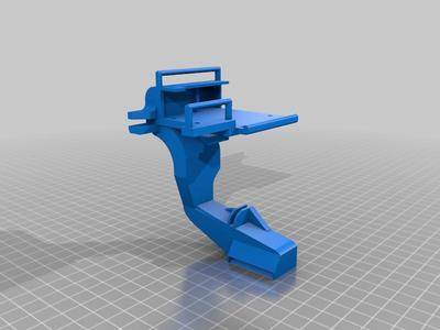 Soporte E3D Titan Aero para Ender 5 sin perder cama eje Y