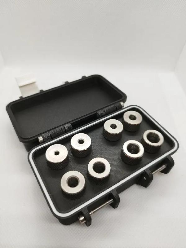 Rugged box for drill bushings - Box für Bohrbuchsen   