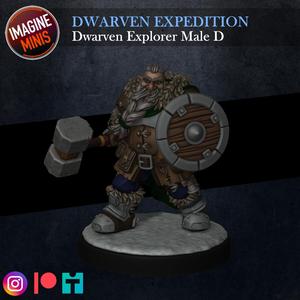 Dwarven Expedition - Dwarven Explorer Male D