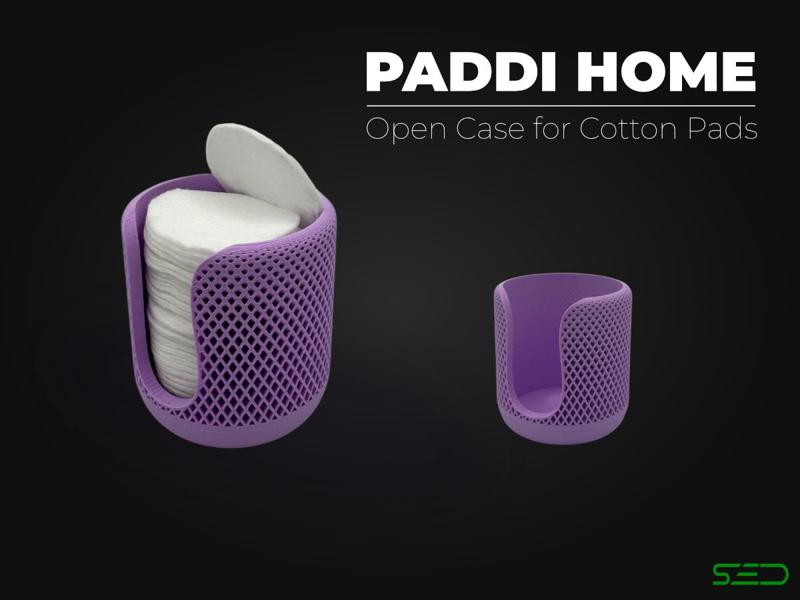 PADDI HOME – Cotton Pad Dispenser for the Bathroom
