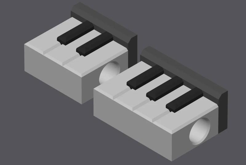 Piano Bead (Multicolored)   