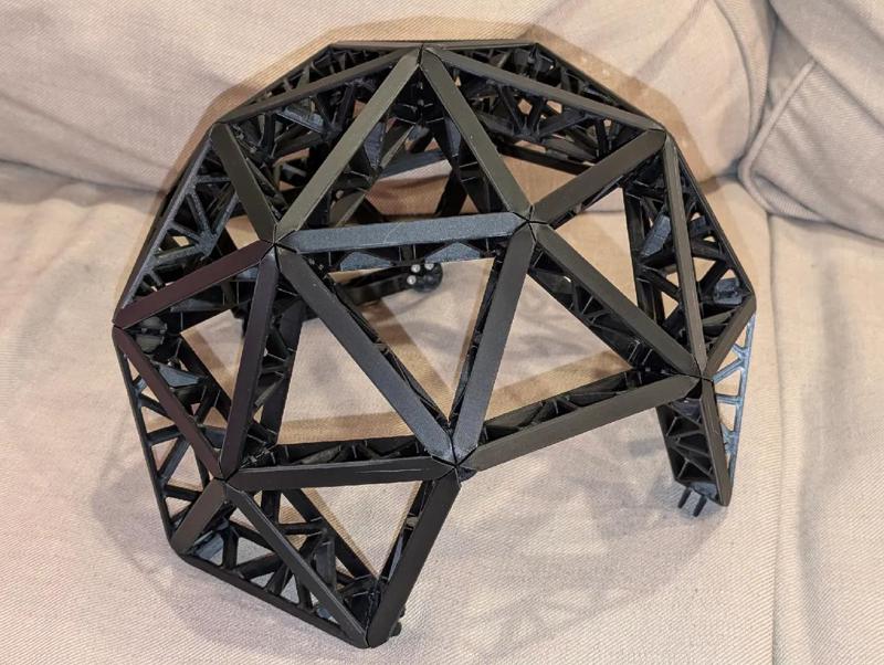 Pentakis Dodecahedron Dome Trusses   