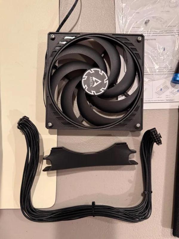 McPrue Apollo S 4.0 - GPU Support Bracket & 12VHPWR Cable Management   