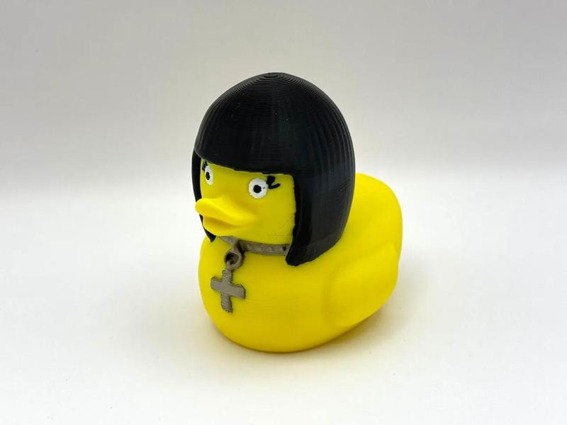 Goth Duck, Bathtub Rebel   