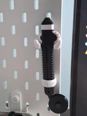 Solder Scroll IKEA Skadis holder   