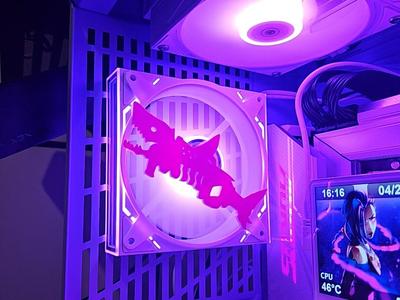 Arcane Jinx Fishbones 120mm Fan Shroud