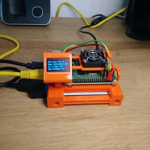 RPi 4 Mini Display Mount Bracket