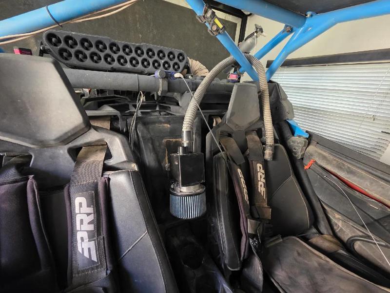 2 Port UTV Helmet Air Pumper   