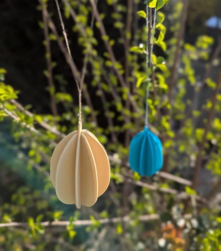 Easter decoration Egg - Easy Snap-Fit Design   