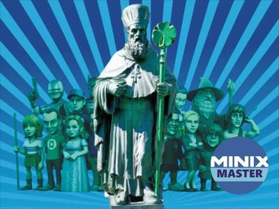 statue of saint patrick   