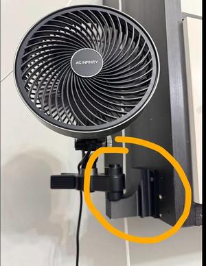 Clamp Fan wall holder   