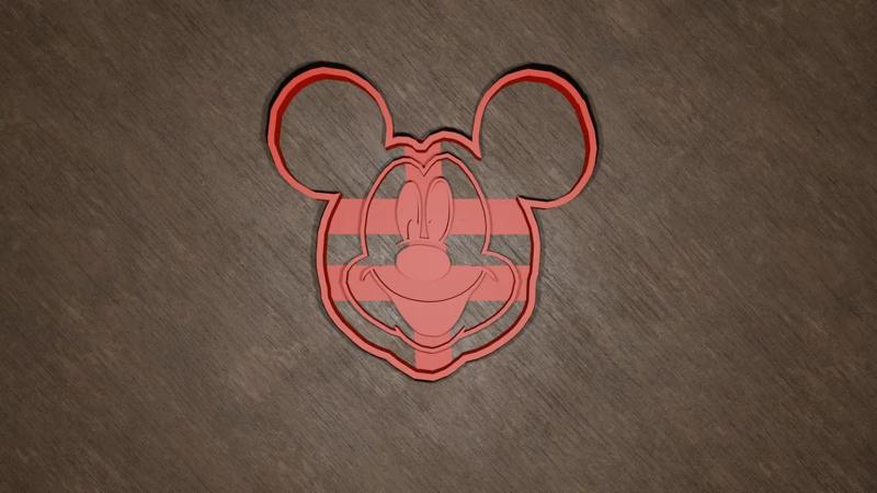 Disney Mickey Mouse cookiecutter   
