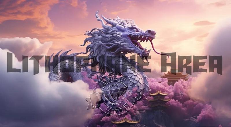 Ejderha Dragon Lithophane   