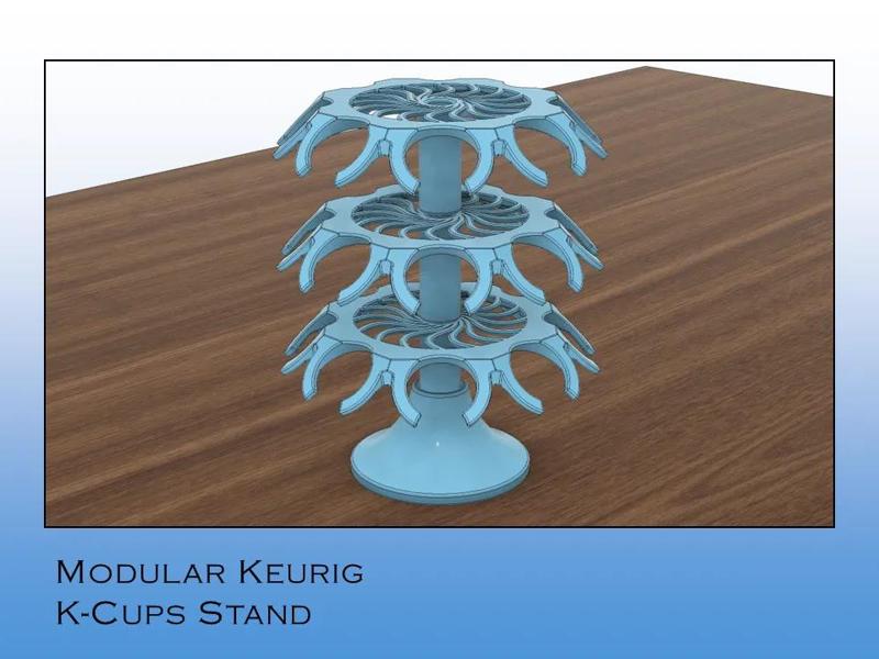 Updated Modular Keurig K-Cups Coffee Pods Stand   