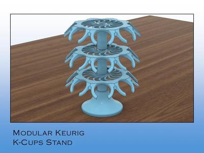 Updated Modular Keurig K-Cups Coffee Pods Stand   