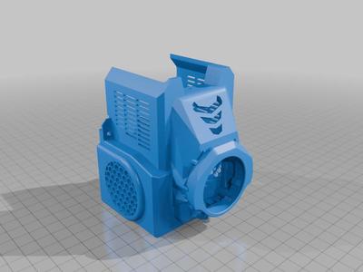 knomi v2 mount  for t500 hotend