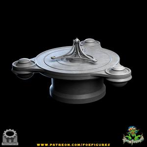 SciFi Gambling Table Tri-Cylinder