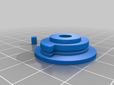 Separated Spinner for Hidden Blade, for easier printing