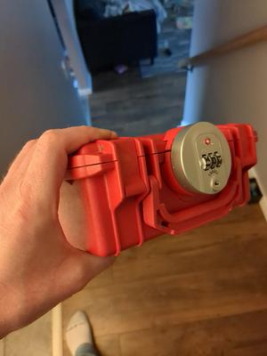 TSA Combo lock Adapter for a Pelican Case