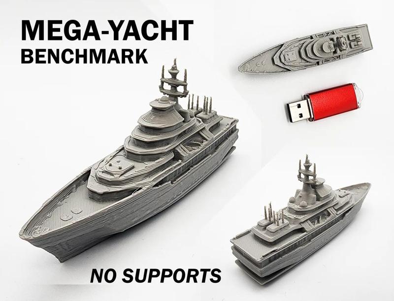 Mega-Yacht Benchmark No Supports   