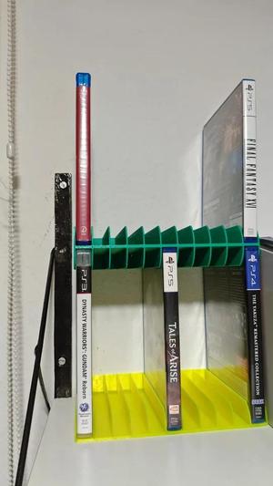 PS5 / PS4 / Blu-ray rack case organizer stacker   