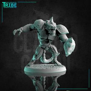 (L 0035)  Male crab sea monster creature (Large)