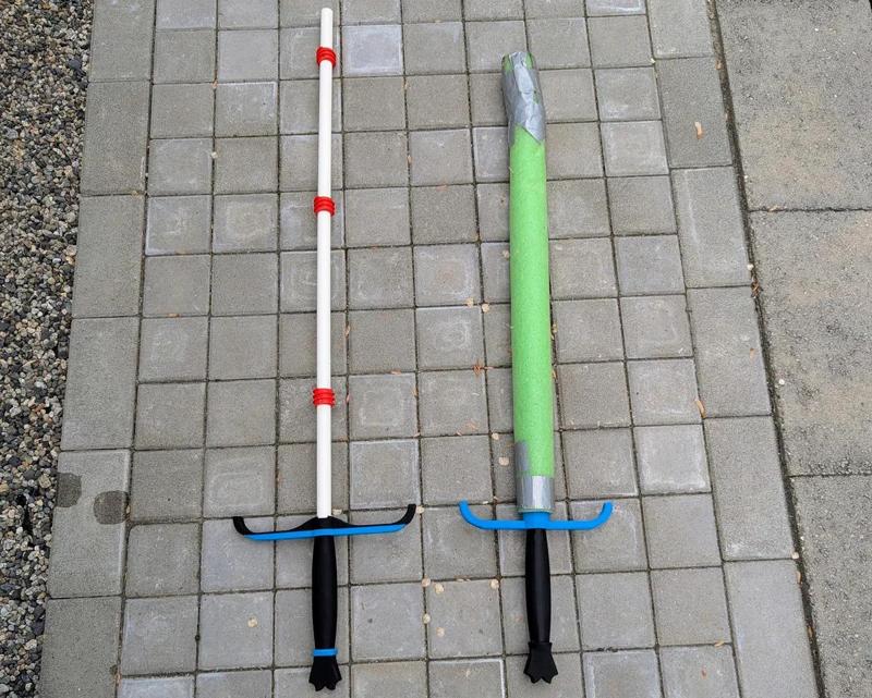 Warrior Gear: Pool Noodle Bastard Sword (hand and a half)   