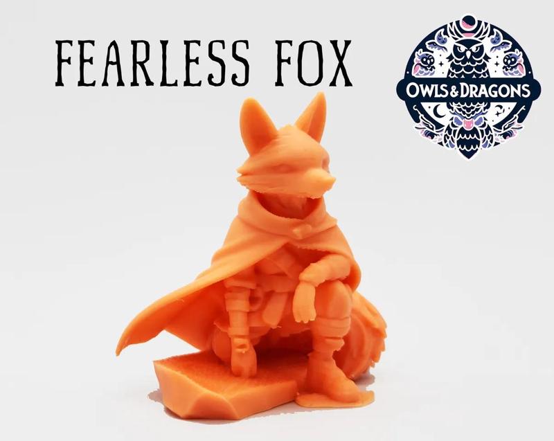 The Fearless Fox - Owls & Dragons   