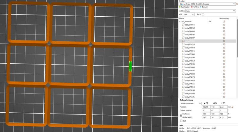 Gridfinity Base Light (connectable)   