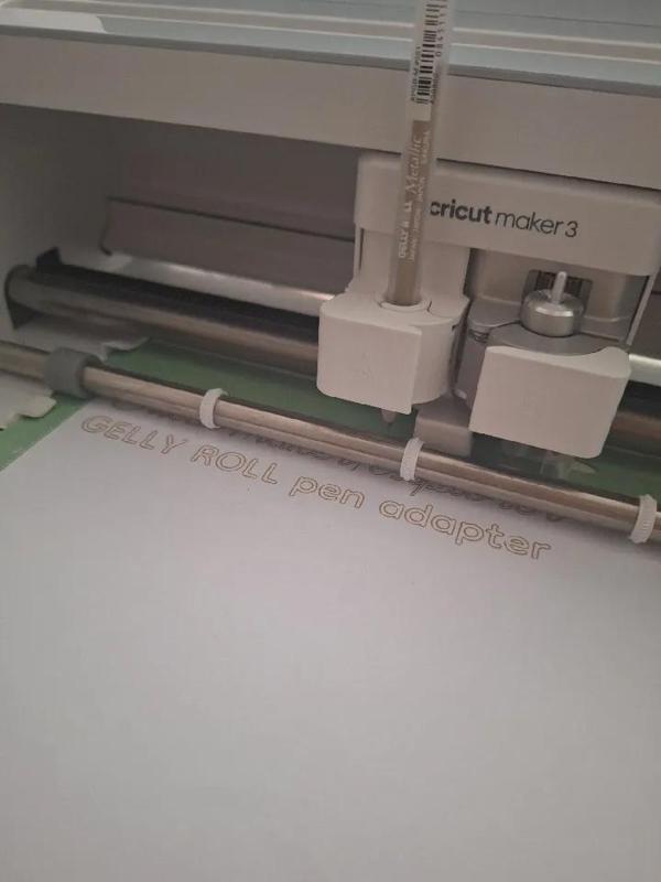Cricut Gelly Roll pen adapter   