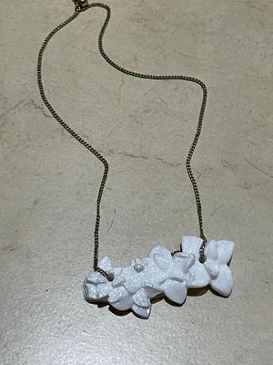 Flower necklace   