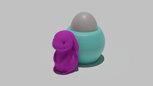 Easter Bunny Egg holder Perfect decoration.