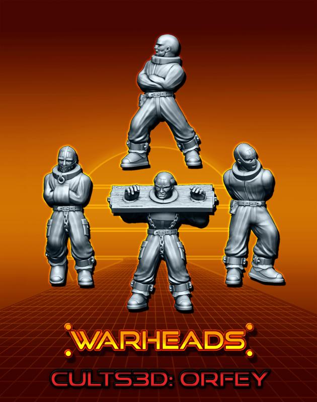 Mental Ward Escapees - They are insane! (4 minis)