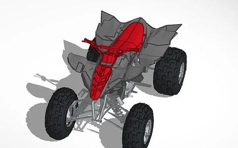 Yamaha raptor ATV   