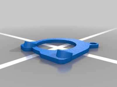 Railcore Modified 5015 Cooler Mount with Nut Insets