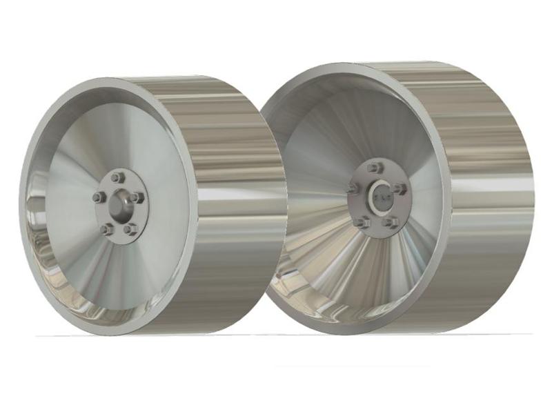 Standard - Taylor Steel Rim - Salt Flat Racer - Real Rims For Scale Model Cars