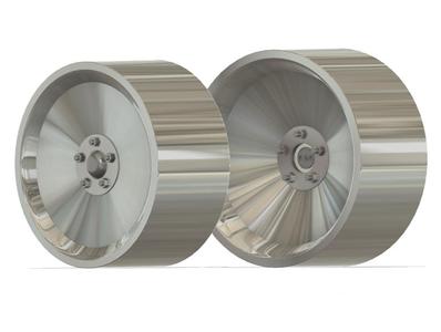 Standard - Taylor Steel Rim - Salt Flat Racer - Real Rims For Scale Model Cars