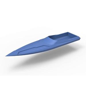 Diecast model Speed boat hull Scale 1:24