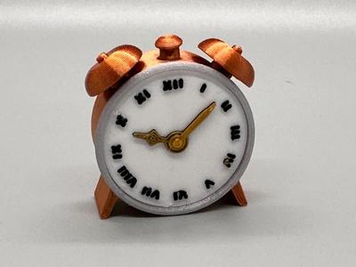 Old-Fashioned Alarm Clock - Prop for Lost Ruins of Arnak and Other Games   