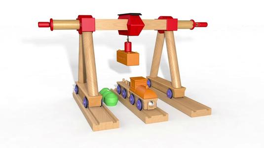 Gantry Crane for IKEA Lillabo / Brio / Wooden Train   
