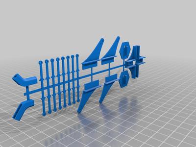 6mm EPP Profile Foamy 3D Printable Hardware